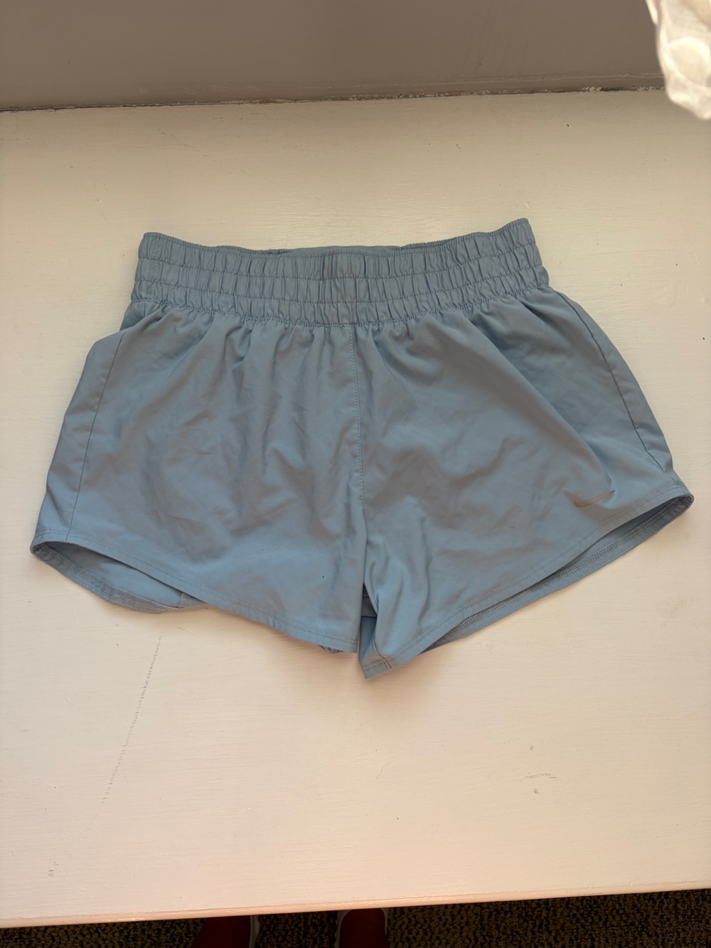 Nike Women’s Light Blue Athletic Running Shorts